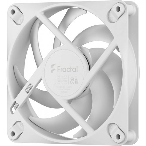 Кулер для корпусу Fractal Design Dynamic 3 – 12 Reverse (FD-F-DY3-1203) White купити в Україні | Telemart фото