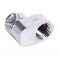 Фитинг Alphacool Eiszapfen 16mm Off Set Fitting Rotatable - Chrome (17602)