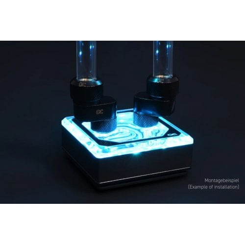 Фітінг Alphacool Eiszapfen 16mm Off Set Fitting Rotatable - Chrome (17602) купити в Україні | Telemart фото