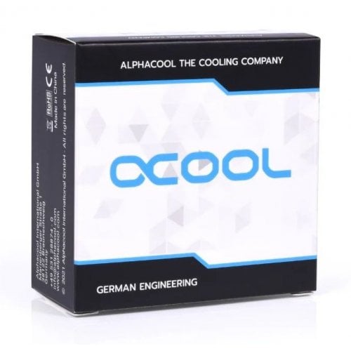 Фітінг Alphacool Eiszapfen 16mm Off Set Fitting Rotatable - Chrome (17602) купити в Україні | Telemart фото