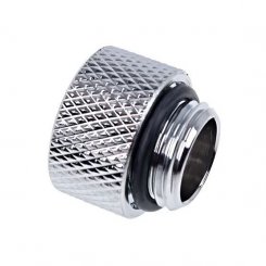 Фитинг Alphacool Icicle Extension G1/4 AG to G1/4 IG - Chrome (17255)