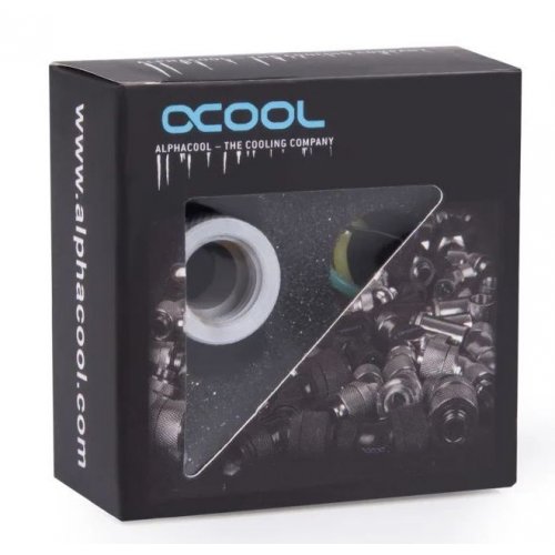 Фитинг Alphacool Eiszapfen Extension G1/4 AG to G1/4 IG - White (17488) купить в Украине | Telemart фото