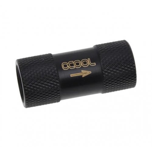 Фитинг Alphacool Check Valve G1/4 IG - Deep Black (29046) купить в Украине | Telemart фото