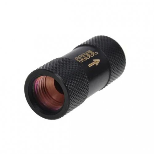 Фитинг Alphacool Check Valve G1/4 IG - Deep Black (29046) купить в Украине | Telemart фото