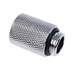 Удлинитель резьбы Alphacool Eiszapfen Extension 20mm G1/4 AG to G1/4 IG - Chrome (17257)