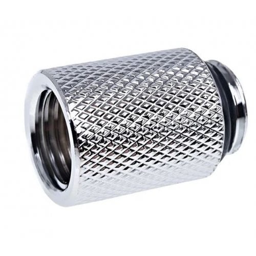 Удлинитель резьбы Alphacool Eiszapfen Extension 20mm G1/4 AG to G1/4 IG - Chrome (17257) купить в Украине | Telemart фото