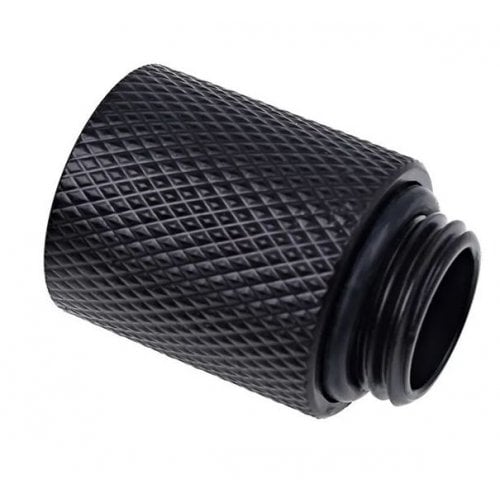 Удлинитель резьбы Alphacool Eiszapfen Extension 20mm G1/4 AG to G1/4 IG - Deep Black (17256) купить в Украине | Telemart фото