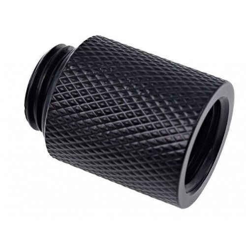 Удлинитель резьбы Alphacool Eiszapfen Extension 20mm G1/4 AG to G1/4 IG - Deep Black (17256) купить в Украине | Telemart фото