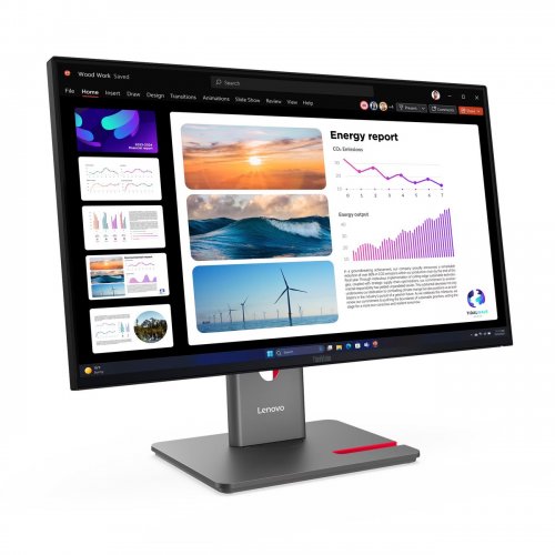 Монитор Lenovo 23.8" ThinkVision P24Q-40 (64B2GAT1UA) Black купить в Украине | Telemart фото