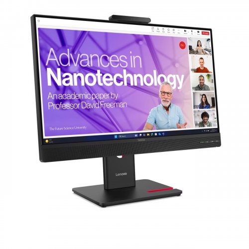 Монітор Lenovo 23.8" ThinkVision T24-4v (64B6MAT1UA) Black купити в Україні | Telemart фото