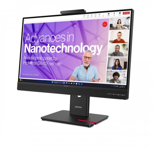 Монітор Lenovo 23.8" ThinkVision T24-4v (64B6MAT1UA) Black купити в Україні | Telemart фото