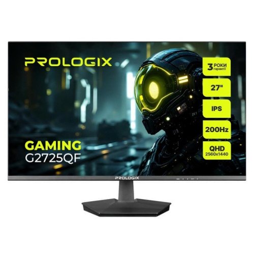 Монітор Prologix 27" G2725QF Black купити в Україні | Telemart фото