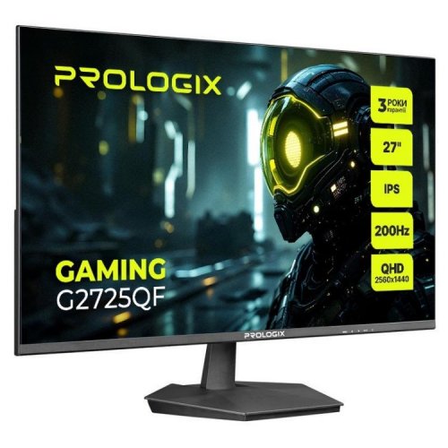 Монітор Prologix 27" G2725QF Black купити в Україні | Telemart фото