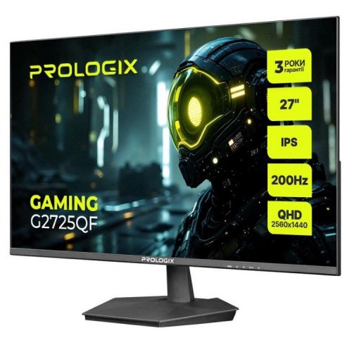 Монітор Prologix 27" G2725QF Black купити в Україні | Telemart фото
