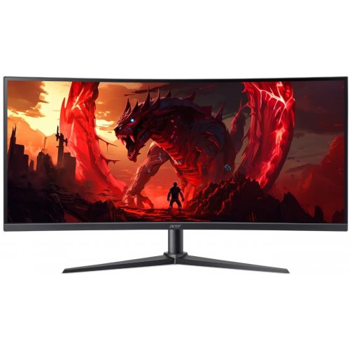 Монитор Acer 34" Nitro XZ340CURW0bmiiphx (UM.CX0EE.018) Black купить в Украине | Telemart фото