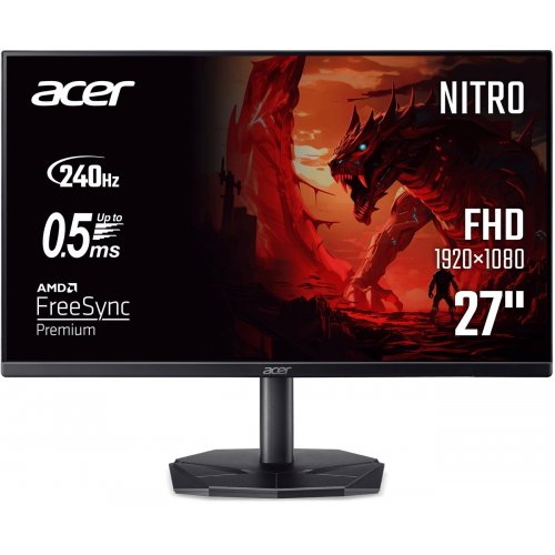 Монитор Acer 27" Nitro KG270W3bmiipx (UM.HX0EE.337) Black купить в Украине | Telemart фото