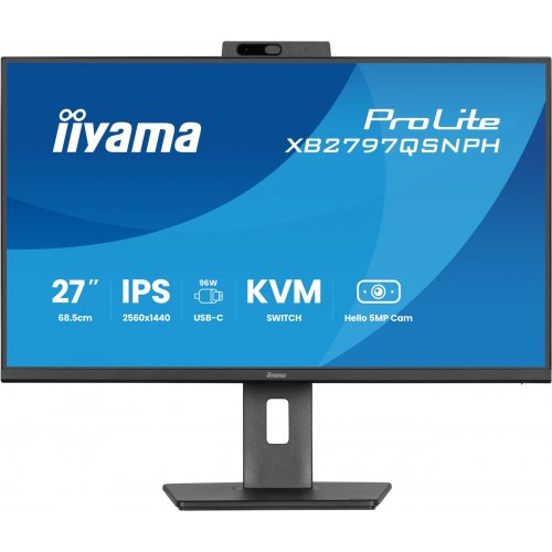 Монитор Iiyama 27" ProLite XB2797QSNPH-B1 Black купить в Украине | Telemart фото