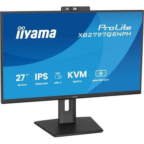 Монитор Iiyama 27" ProLite XB2797QSNPH-B1 Black купить в Украине | Telemart фото