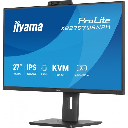 Монитор Iiyama 27" ProLite XB2797QSNPH-B1 Black купить в Украине | Telemart фото