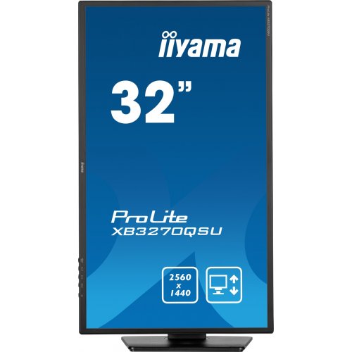 Монітор Iiyama 31.5" ProLite XB3270QSU-B1 Black купити в Україні | Telemart фото