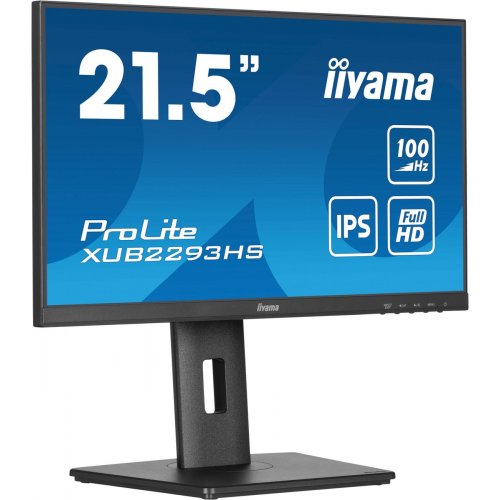 Монитор Iiyama 21.5" ProLite XUB2293HS-B6 Black купить в Украине | Telemart фото