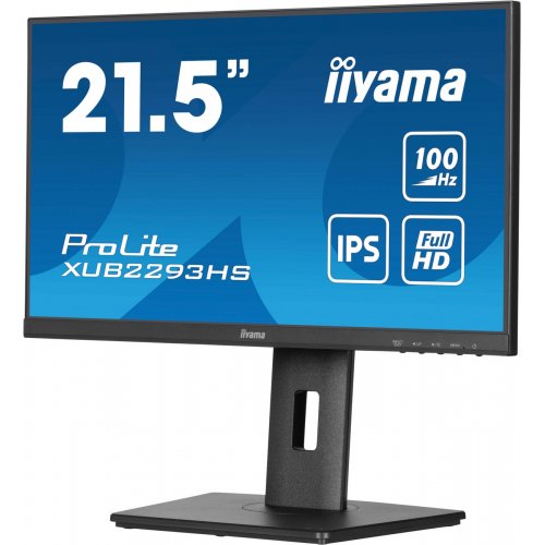 Монитор Iiyama 21.5" ProLite XUB2293HS-B6 Black купить в Украине | Telemart фото