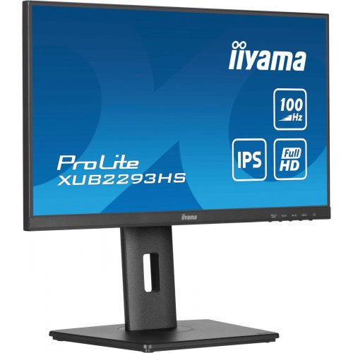 Монитор Iiyama 21.5" ProLite XUB2293HS-B6 Black купить в Украине | Telemart фото