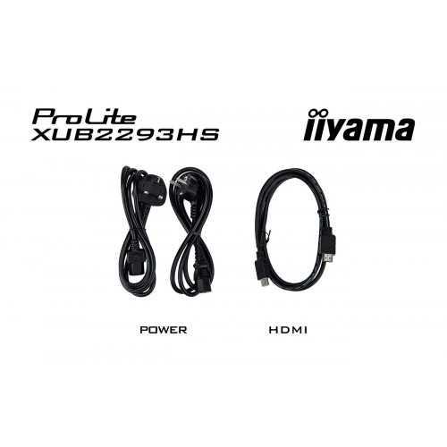 Монитор Iiyama 21.5" ProLite XUB2293HS-B6 Black купить в Украине | Telemart фото