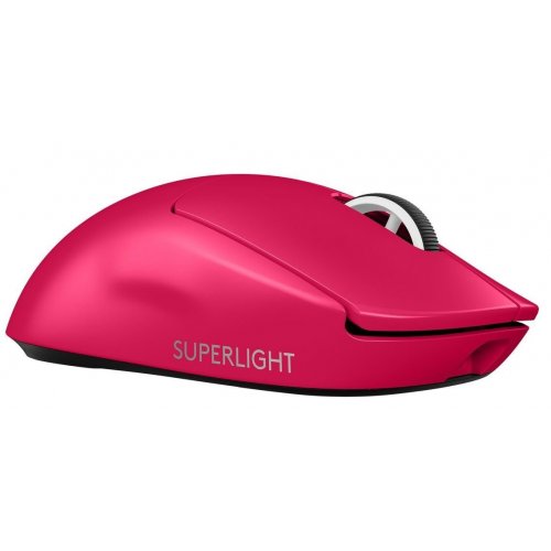 Уцінка миша Logitech G Pro X Superlight 2 Lightspeed Wireless (910-006797) Magenta (Розкрита упаковка, 900435) купити в Україні | Telemart фото