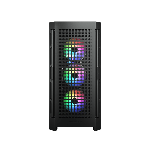Уценка корпус Cougar Duoface Pro RGB Tempered Glass без БП Black (Повреждена упаковка, 900474) купить в Украине | Telemart фото