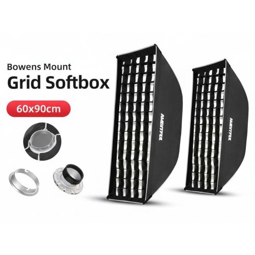 Софтбокс Ambitful FW60 x 90 Honeycomb Grid Bowens Mount (6974660940515) купить в Украине | Telemart фото