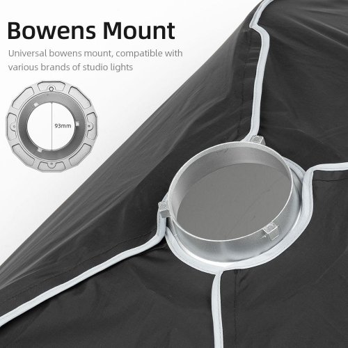 Софтбокс Ambitful FW60 x 90 Honeycomb Grid Bowens Mount (6974660940515) купить в Украине | Telemart фото