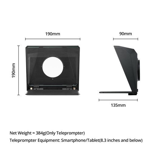 Софтбокс Ambitful T1 Pro Teleprompter (6974660944841) купити в Україні | Telemart фото