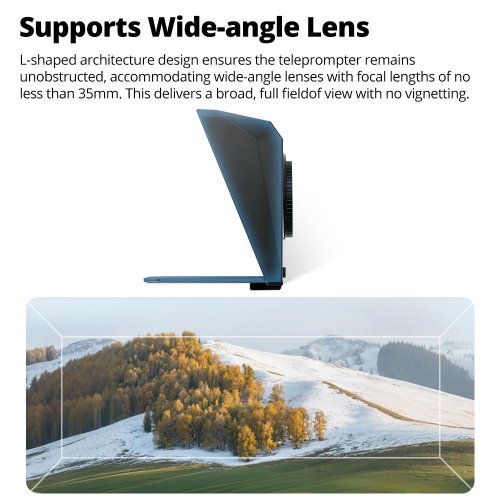 Софтбокс Ambitful T1 Pro Teleprompter (6974660944841) купити в Україні | Telemart фото