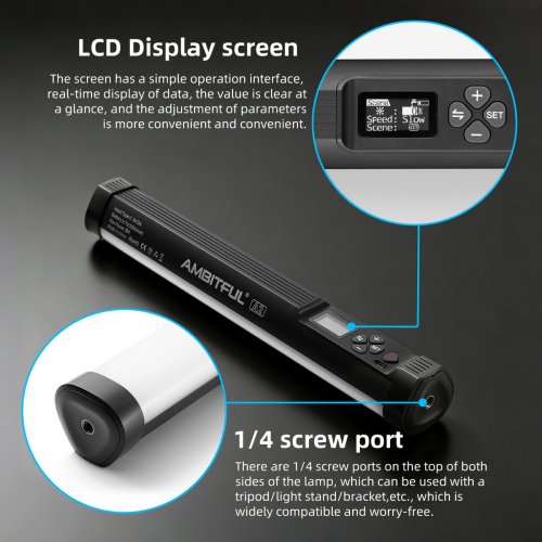 Відеосвітло Ambitful A2 LED Video Light (6974660940003) купити в Україні | Telemart фото