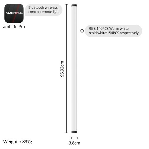 Видеосвет Ambitful A2 Plus LED Video Light (6974660943370) купить в Украине | Telemart фото