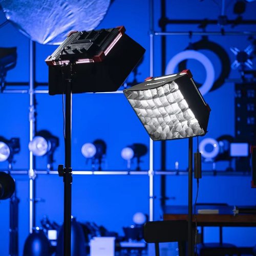 Відеосвітло Ambitful LEDP60C LED Video Light (6974660941567) купити в Україні | Telemart фото