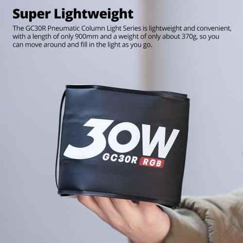 Відеосвітло Ambitful GC30R LED Video Light (6974660944100) купити в Україні | Telemart фото