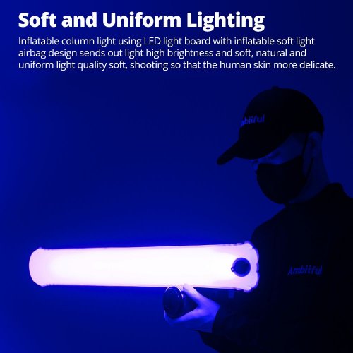 Відеосвітло Ambitful GC30R LED Video Light (6974660944100) купити в Україні | Telemart фото