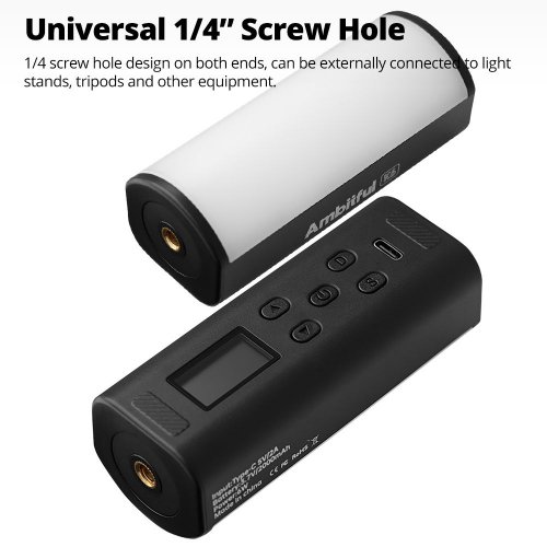 Відеосвітло Ambitful K6 Mini LED Video Light (6974660943394) купити в Україні | Telemart фото