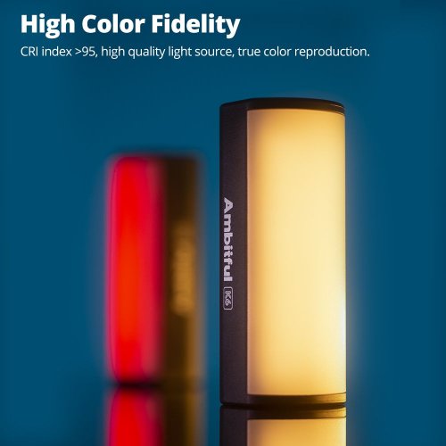 Відеосвітло Ambitful K6 Mini LED Video Light (6974660943394) купити в Україні | Telemart фото