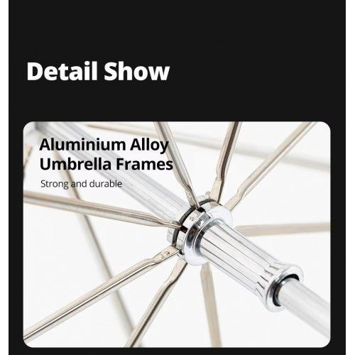 Фотопарасоля Ambitful Umbrella 43" (ZJRGS43) Translucent купити в Україні | Telemart фото