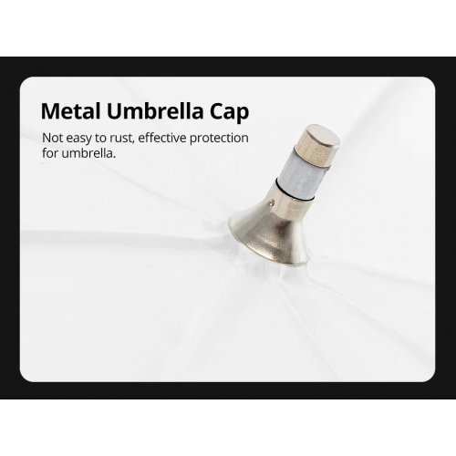 Фотопарасоля Ambitful Umbrella 43" (ZJRGS43) Translucent купити в Україні | Telemart фото