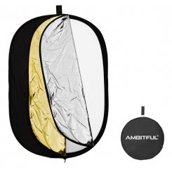 Светоотражатель Ambitful 5 in 1 Reflector 100x150cm (6974660940263)