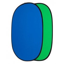 Складной фон Ambitful 2 in 1 Background 150x200cm (6974660940904) Blue/Green