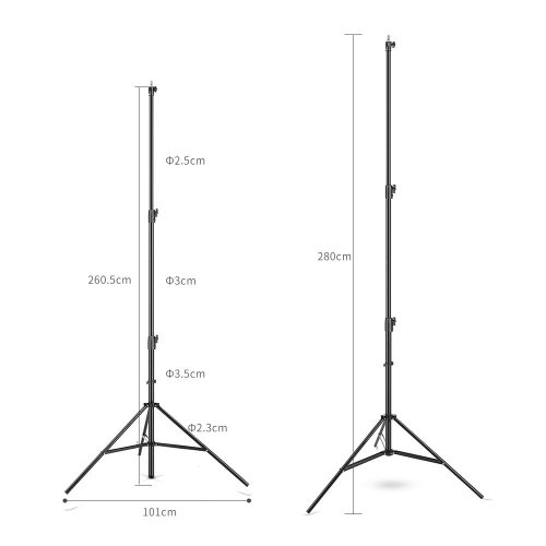 Штатив Ambitful AL-280 Quick Installation Air Cushioned Light Stand 280cm (ZJAL28001) купити в Україні | Telemart фото