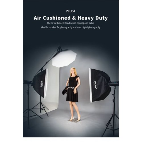 Штатив Ambitful AL-280 Quick Installation Air Cushioned Light Stand 280cm (ZJAL28001) купити в Україні | Telemart фото
