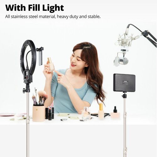 Штатив Ambitful Stainless Steel Light Stand 200cm (6974660947125) купити в Україні | Telemart фото