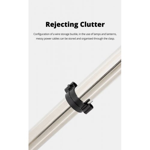 Штатив Ambitful AS-280PRO Stainless Steel Light Stand 280cm (6974660942304) купити в Україні | Telemart фото