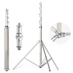 Штатив Ambitful AS-400PRO Stainless Steel Light Stand 400cm (6974660943455)